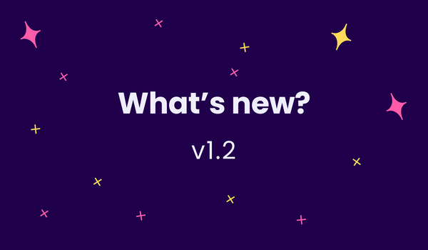 What's new in v1.2?