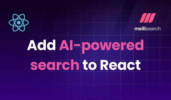 How to add AI-powered search to a React app