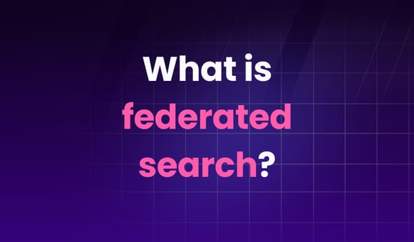 What is federated search?